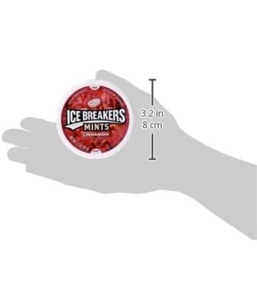 Ice Breakers Cinnamon Sugar-Free Mints 42g Tub - American Import (Pack of 1) - Buy Online on SooperMarket.com