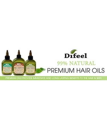 Difeel Men's Ultra Growth Basil & Castor Hair Oil 2.5 oz - Promotes Hair Growth & Thickness - Buy Online on SooperMarket.com
