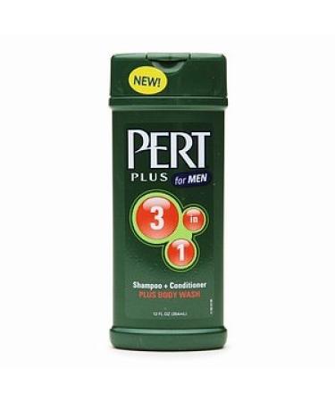 Pert Plus For Men 3 in 1 Shampoo & Conditioner Plus Body Wash For Men