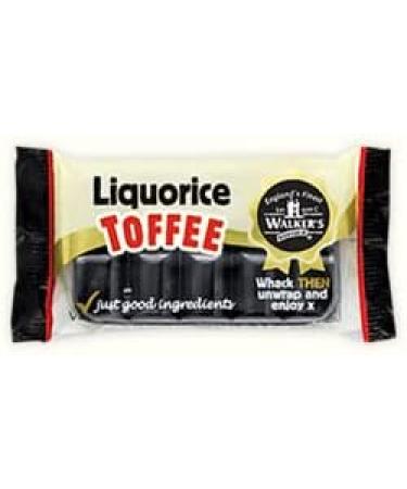 Walkers Liquorice Toffee Tray - 10 x 100g slabs individually wrapped bars - Buy Online on SooperMarket.com