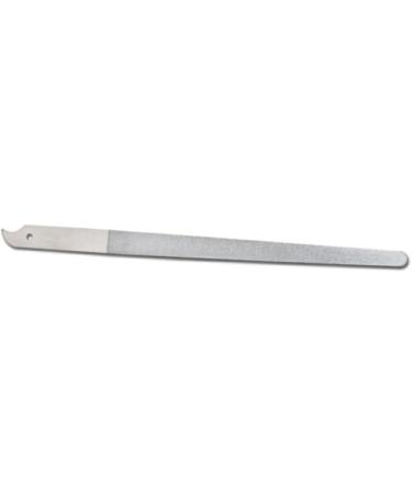Dajidafu Nail Files Diamond Nails File Stainless Steel Fine Gravel for Surface Manicure Tools with Curved Tip Comfortable Hold Pedicure - Buy Online on SooperMarket.com