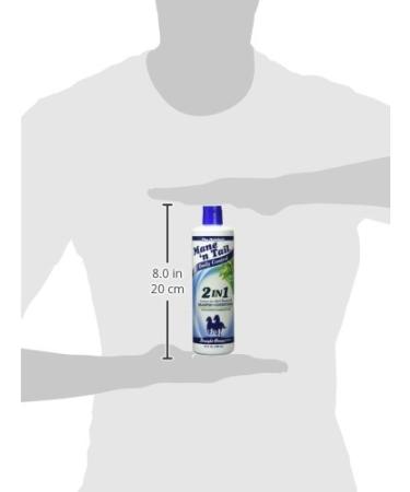 Mane N Tail Daily Control 2-in-1 Anti-Dandruff Shampoo & Conditioner 12 oz - Gentle Cleansing and Hydration - Buy Online on SooperMarket.com