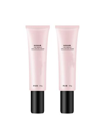 Makeup primer makeup primer invisible pore concealer long-lasting moisturizing makeup primer brightening makeup primer concealer lotion suitable for all skin types 2pcs