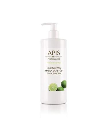 APIS FRESH LIME TERAPIS Lime mask for feet with urea | Freshness and lightness of the feet | 500 ml