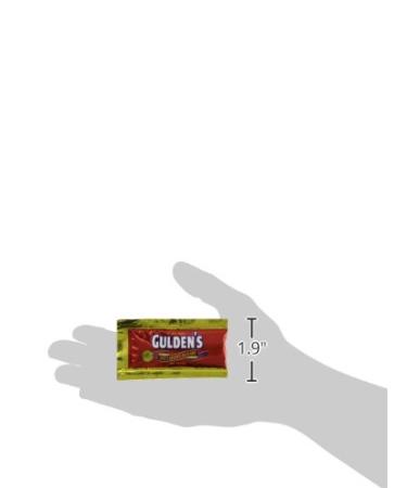 Gulden's Spicy Brown Mustard Packets 0.32oz (500 Pack) - Individual Condiment Packets - Buy Online on SooperMarket.com