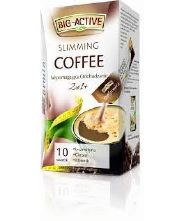 Kawa La Karnita SLIMMING COFFEE 2w1 Herbapol Na Odchudzanie 10 Saszetek