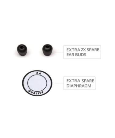 SAINI MEDICOS Premium Black Matte Head Stethoscope for Doctors & Students - International Shipping Available - Buy Online on SooperMarket.com