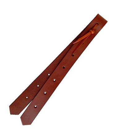 Brown 2 Ply Leather 18 inch Off Billet for Western Saddles