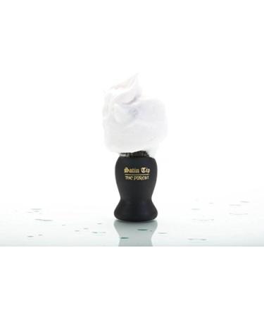 Satin Tip Pure Shave Brush - Synthetic Black Bristles Soft Touch & Case | International Shipping Available - Buy Online on SooperMarket.com