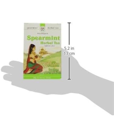 Palanquin Spearmint Herbal Tea - 40 Bags | Refreshing and Aromatic - Buy Online on SooperMarket.com