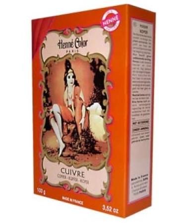 Henna dye powder copper 100g from Dragonspice Naturwaren