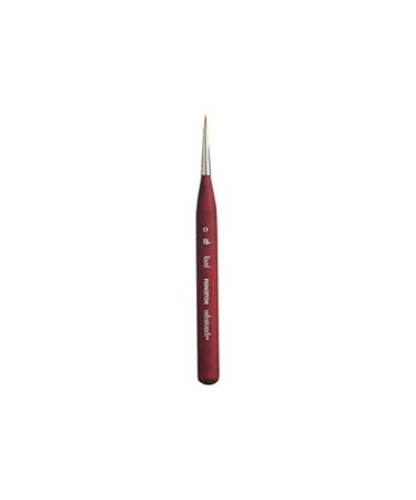 Princeton Velvetouch  Series 3950  Paint Brush for Acrylic  Oil and Watercolor  Mini- Round  0