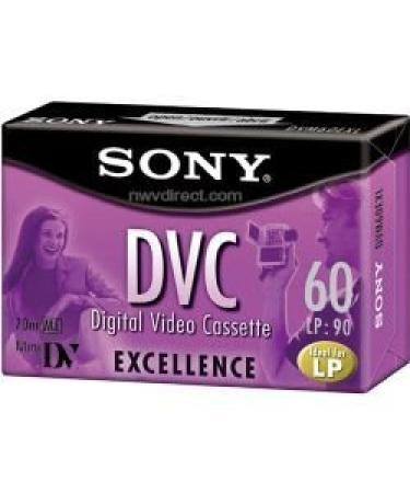 Sony DVM-60EX 60 Minutes Excellence Mini DV Video Cassette