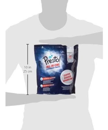 Buy Amazon Presto! Dishwasher Tablets - 120 Washes Fresh Scent 2 Packs of 60 | International Shipping Available - Buy Online on SooperMarket.com