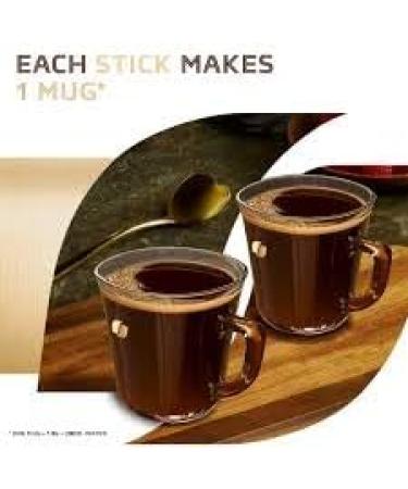 Nescafe Gold Blend Decaf Coffee Sachets Individually Wrapped 30 x 1.8g Bundle with Refillable Silver Window Lid Tin and Latte Spoon Set - For Home Desk or Travel - Buy Online on SooperMarket.com