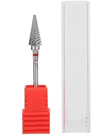 Nail Drill Bits Tungsten Steel Manicure Pedicure Grinding Head - Red - Buy Online on SooperMarket.com