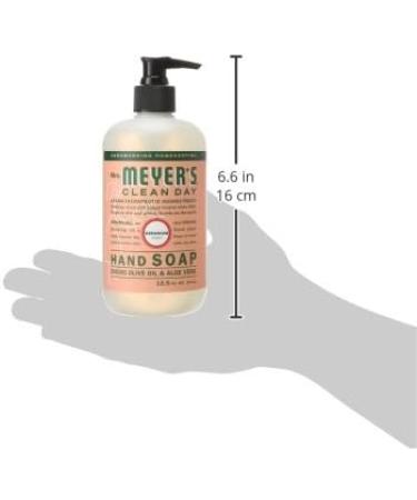 Buy MRS. MEYER'S CLEAN DAY Hand Soap - Essential Oils Biodegradable Geranium Scent 12.5 fl. oz | International Shipping Available - Buy Online on SooperMarket.com
