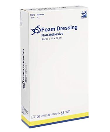 365 Non Adhesive Foam Dressing 10 x 20 cm - Pack of 10 (Ref 36590064) & Manuka Honey 525+ MGO Certified Pure Gold Premium Manuka Honey 500g (packaging may vary) + HONEY M00024B - Buy Online on SooperMarket.com