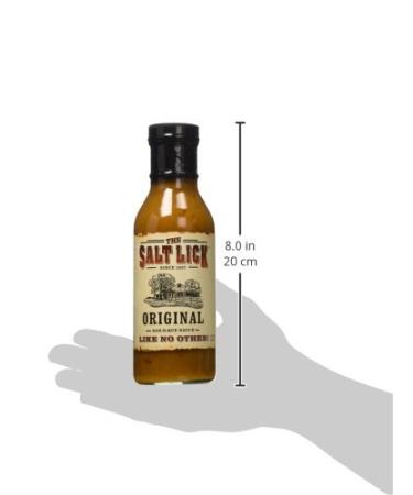 Salt Lick BBQ Sauce 12 oz (Pack of 3) - Original Flavor - Buy Online on SooperMarket.com