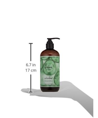 WEN by Chaz Dean Cucumber Aloe Cleansing Conditioner | 16 fl. oz - Hydrating & Gentle Hair Care | International Shipping Available - Buy Online on SooperMarket.com