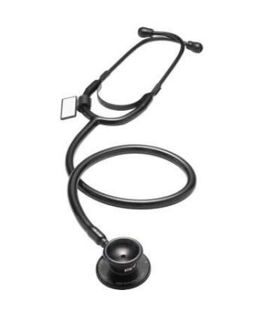 MDF Dual Head Lightweight Stethoscope - All Black (MDF747-BO) Black (BlackOut)