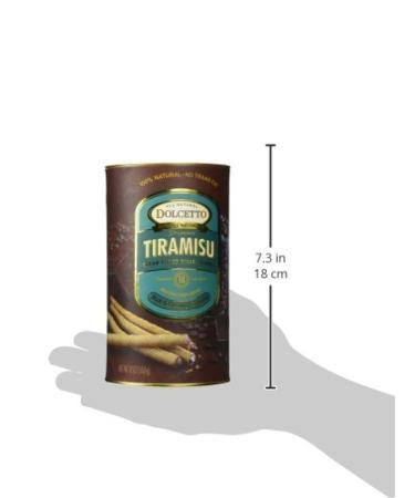 Dolcetto Tiramisu Wafer Rolls - 12 Ounce | Indulgent Italian Treat - Buy Online on SooperMarket.com