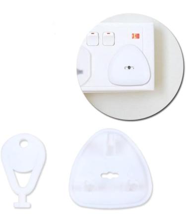 Baby Safety Plug Socket Covers UK with Key - 12 Pieces | Childproofing Shock Prevention | Easy Install Child Safe Protectors - Buy Online on SooperMarket.com