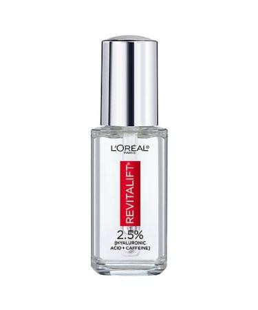 L'Oreal Paris Revitalift Derm Intensives Hyaluronic Acid + Caffeine Hydrating Eye Serum, 0.67 Fl. Oz.
