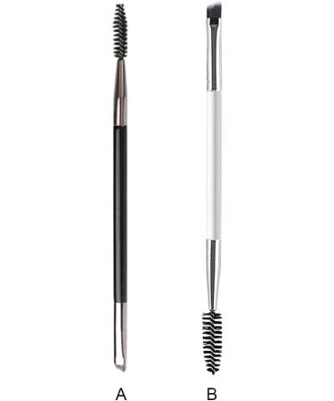Dajidafu Eyebrow Brush Wool Fiber Easily Grip Dual Ended Multifunction Tinting Spoolie Mini Eyeliner Brow Brushes Eyelash Tools Single End - Buy Online on SooperMarket.com