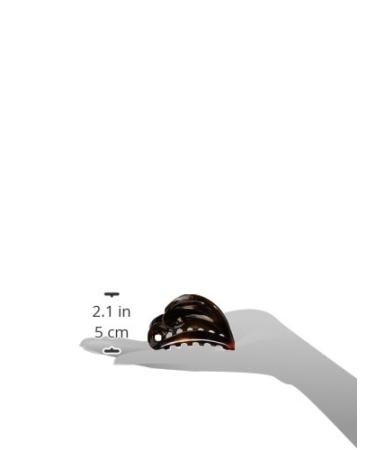 Caravan Tortoise Shell Hair Claw - Stylish Open Swirl Design - Buy Online on SooperMarket.com