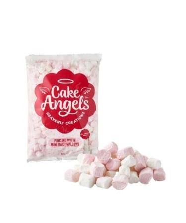 Cake Angel Pink and White Mini Decorating Marshmallows 150g