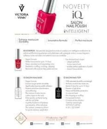 Victoria Vynn iQ Nail Polish 19 COLORS New WITHOUT USING A UV/LED LAMP 007 Be Cherry - Buy Online on SooperMarket.com