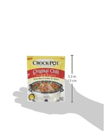 Crock Pot Original Chili Seasoning Mix - 1.5 oz Packets (3 Pack) - Buy Online on SooperMarket.com