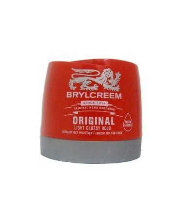 3 X Brylcreem Original Hair Dressing Cream Red Tub Mens Styling Cream 250ml by Brylcreem
