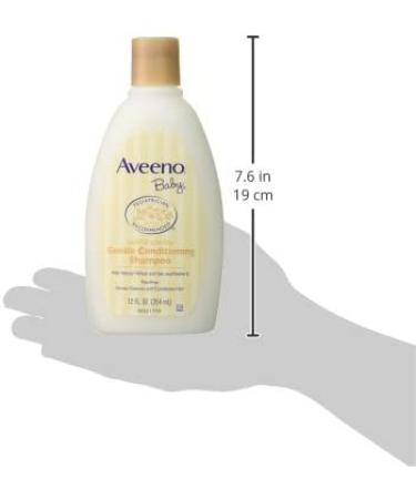 Aveeno Baby Gentle Conditioning Shampoo 12 fl oz - Lightly Scented | Soothing & Nourishing - Buy Online on SooperMarket.com