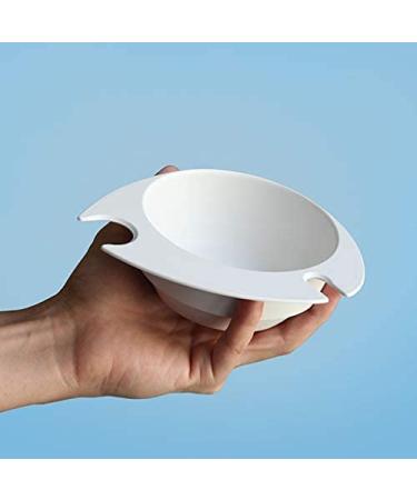 SHAVEBOWL Modular Shaving Bowl - Handcrafted in USA (White) - Buy Online on SooperMarket.com