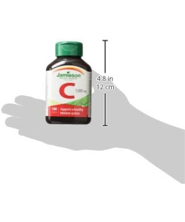 Jamieson Vitamin C 1 000 mg 100 Count (Pack of 1) - Buy Online on SooperMarket.com