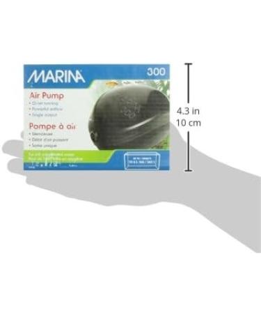 Marina 11118 Aeration Pump 300 for Aquariums up to 265L - Optimal Air Pump for Healthy Fish & Aquatic Life - Buy Online on SooperMarket.com