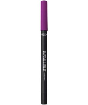 L'Oreal Paris Infallible Lip Liner 207 Wuthering Purple - Long Lasting Precision Lip Liner - Buy Online on SooperMarket.com