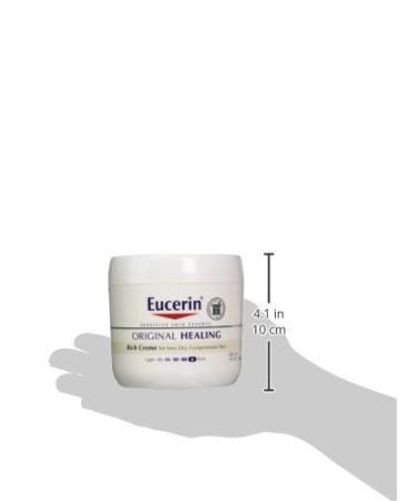 Eucerin Original Healing Cream - Fragrance Free Lotion for Extremely Dry Skin - 16 oz Jar | International Shipping Available - Buy Online on SooperMarket.com