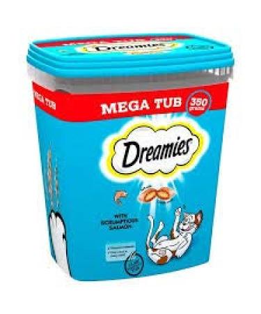 Fish Around Duo Pack Dreamies 350g Tub (Salmon & Tuna)