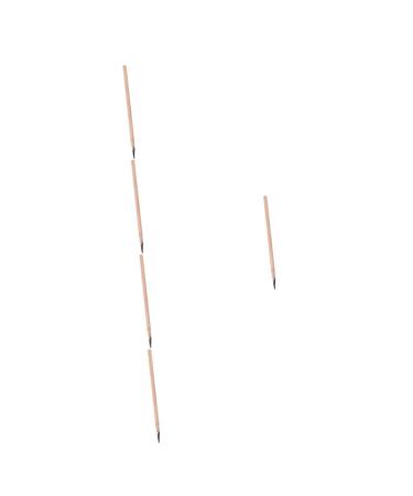 FOYTOKI 5pcs Women Eyebrow Pencil Wooden Coffee Women Makeup Eyebrow Pencil Makeup Eyebrow Pencil