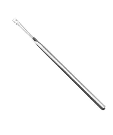 Portable Ear Cleaner Stainless Steel Ear Spoon Set Stainless Steel Ear Wax Remover Reusable Stainless Steel Ear Wax Remover Set Ear Wax Easily Removed Ideal for Personal and Home Use(Silver)