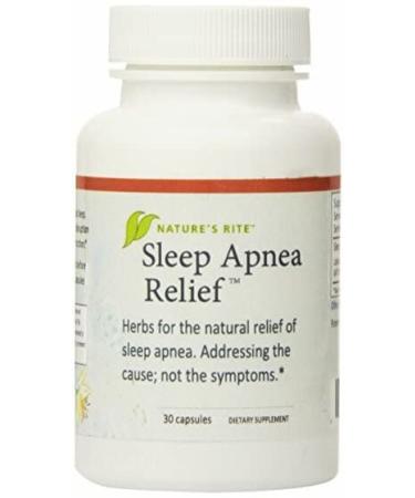 pizety Natures Rite Sleep Relief Bottle Sleep Apnea Relief - 30 Count Nature's Rite