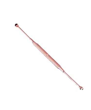 Portable Ear Cleaner Stainless Steel Ear Spoon Set Stainless Steel Ear Wax Remover Reusable Stainless Steel Ear Wax Remover Set Ear Wax Easily Removed Ideal for Personal and Home Use(Rose gold)