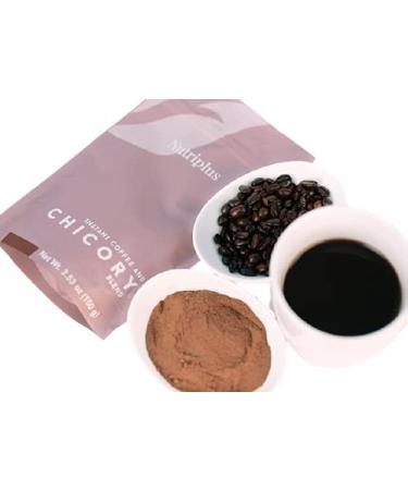 Nutriplus Chicory: Instant Coffee & Chicory Blend with Prebiotic Fiber for Digestive Health - Buy Online on SooperMarket.com