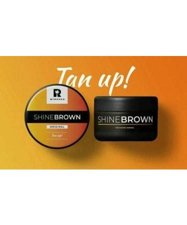 BYROKKO - Shine Brown - Premium Tan Boosting Cream (190 ml) - Buy Online on SooperMarket.com