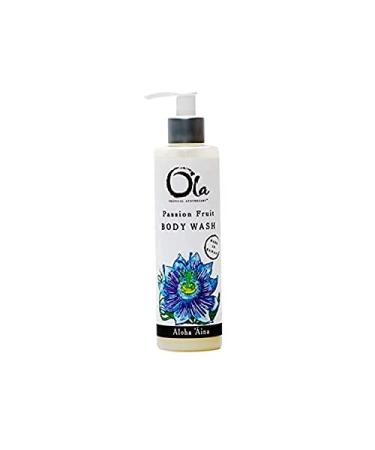 Ola Passion Fruit Body Wash with Pure Tropical Oils and Plant Extracts - 8 Fl Oz