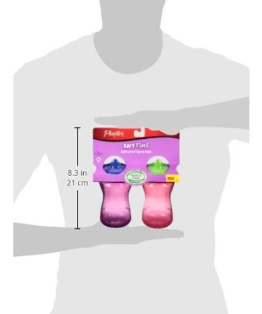 Playtex Sipsters Stage 2 Spill-Proof Spout Sippy Cups - 9oz - 2 Pack - Buy Online on SooperMarket.com