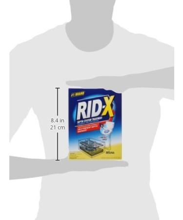 Buy Rid-X Septic Tank System Treatment Powder 19.6 Oz - Effective Waste Management Solutions | International Shipping Available - Buy Online on SooperMarket.com